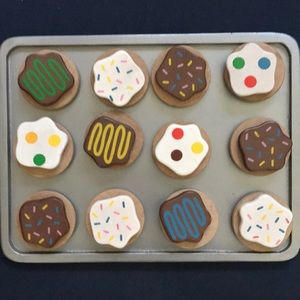 Melissa &  Doug Cookie Tray w/Cookies (wood) set